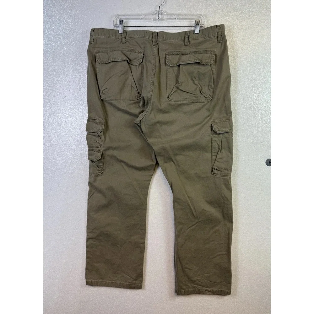 Wrangler Cargo Pants Mens 42x30 Khaki Beige Regular‎ Straight Utility Casual